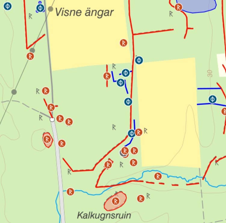 Fornsök Visne ängar