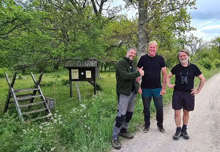 På plats med arrendator